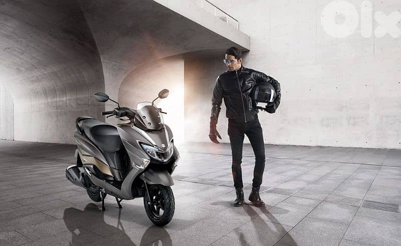limited offer suzuki burgman 125cc CBS full led 8