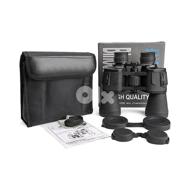 1000m Binoculars HD 20x50 Binoculars, 20x Zooming Telescope, Carry Bag 7