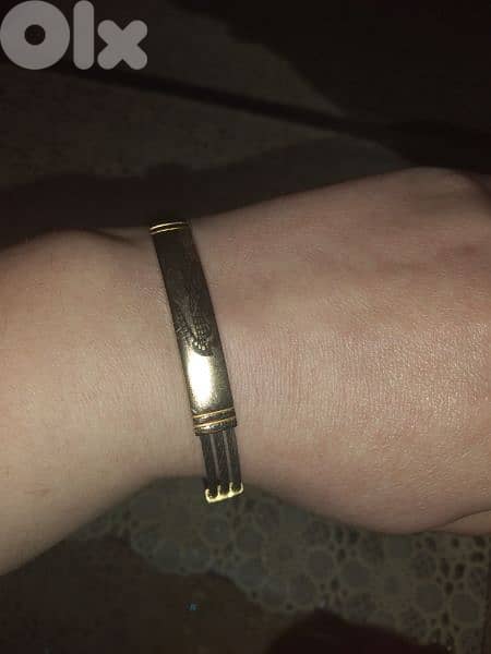 original bracelet  Lacoste in gold tone stainless steel 1