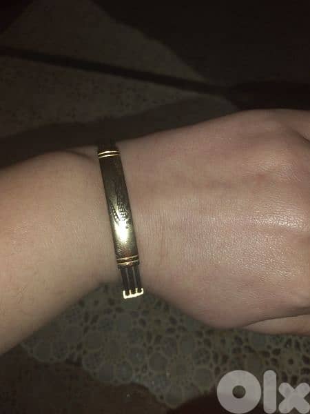 original bracelet  Lacoste in gold tone stainless steel 2