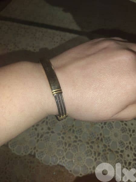 original bracelet  Lacoste in gold tone stainless steel 3