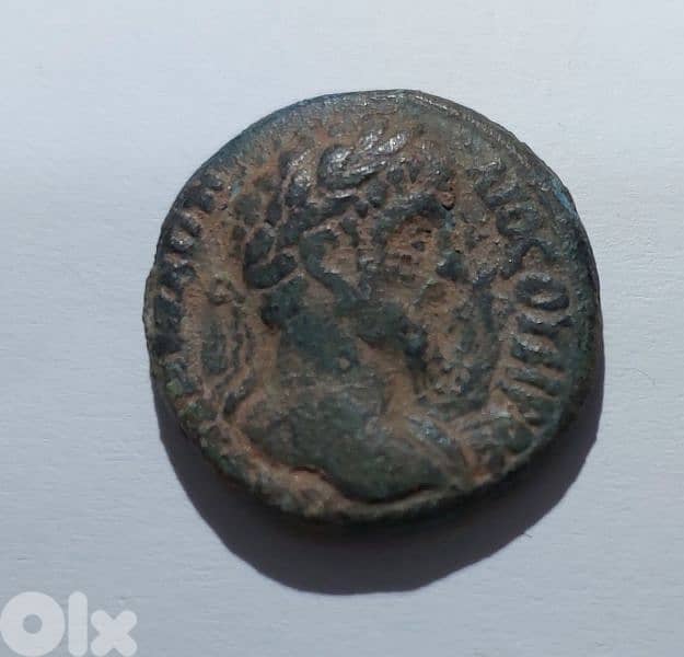 Roman Emperor Licius Verus Bronze con Decapolis mint year 165 AD 0