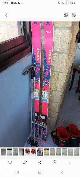 botte de ski plus batton