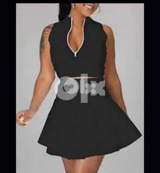 black wide skirt s to xxL 1