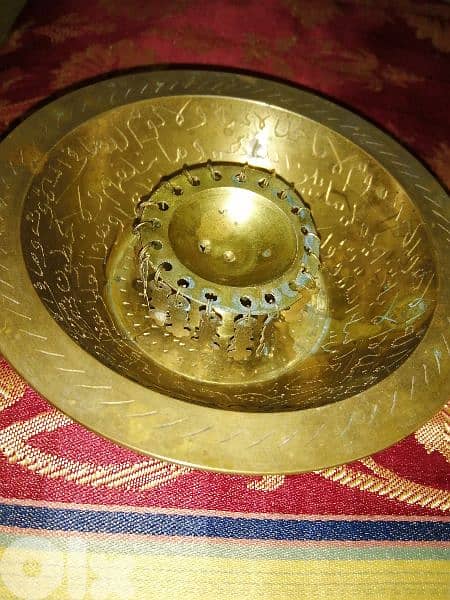 صحن انتيك نحاس 0
