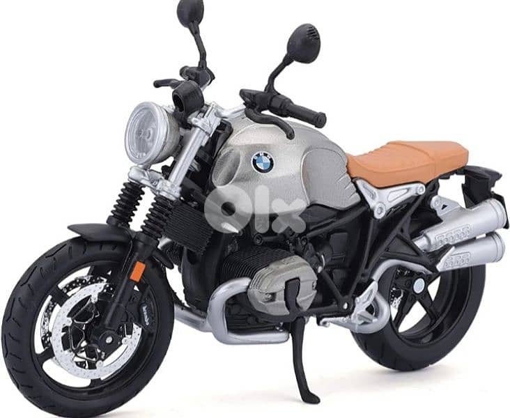 BMW R Nine T Scrambler diecast motorcycle model 1:12. 0