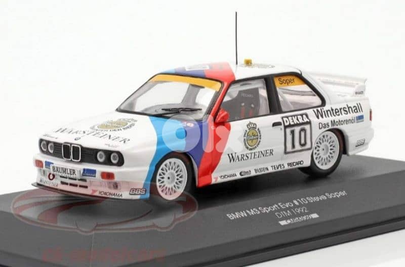 BMW M3 Sport Evo diecast car model 1;43. 1