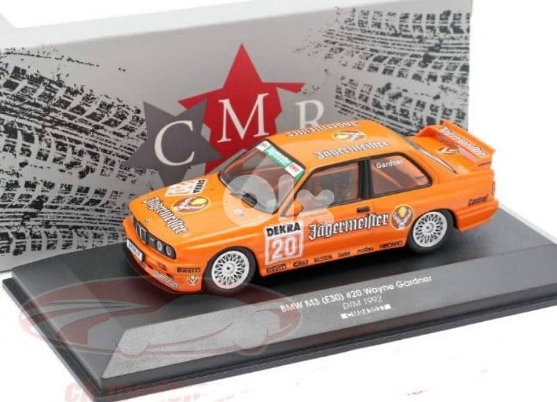 BMW M3(E30) #20 diecast car model 1;43. 0