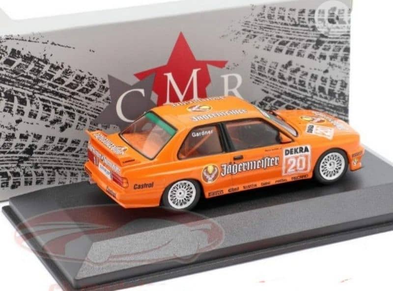BMW M3(E30) #20 diecast car model 1;43. 4