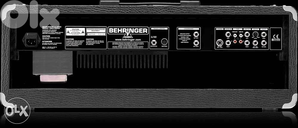 Guitar amp and Speaker4x12” Behringer 1
