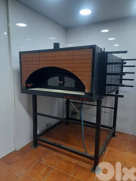 فرن المعجنات والمناقيش ستانلس ستيل بعدة قياسات 4