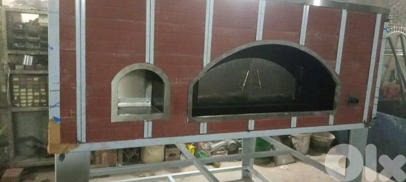 فرن المعجنات والمناقيش ستانلس ستيل بعدة قياسات 8