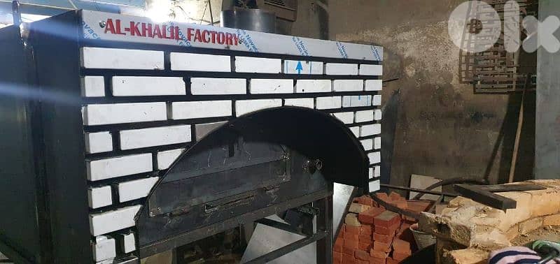 فرن المعجنات والمناقيش ستانلس ستيل بعدة قياسات 10