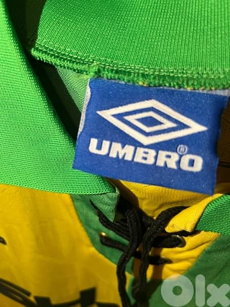 cantona manchester united rare umbro 1992 kit 4