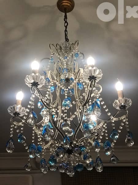 Morano lustre chandelier handmade from Florance 1