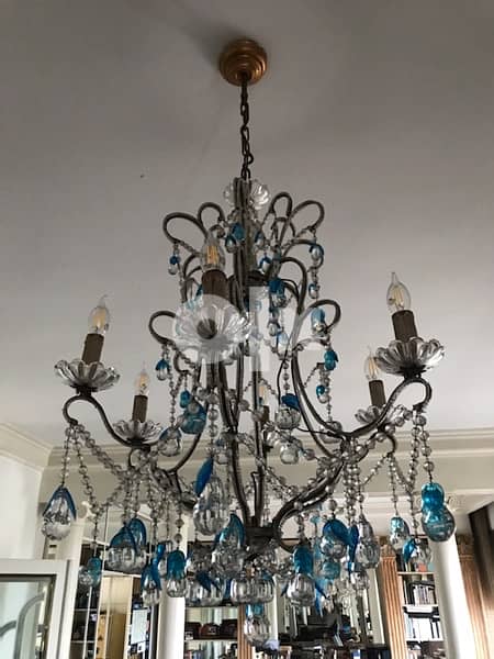Morano lustre chandelier handmade from Florance 2