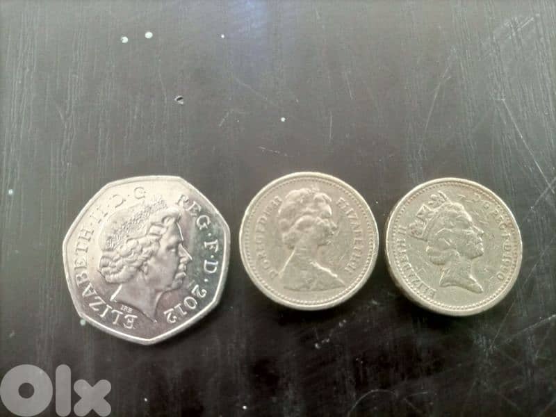 coins currency for Elizabeth 2 rare 0