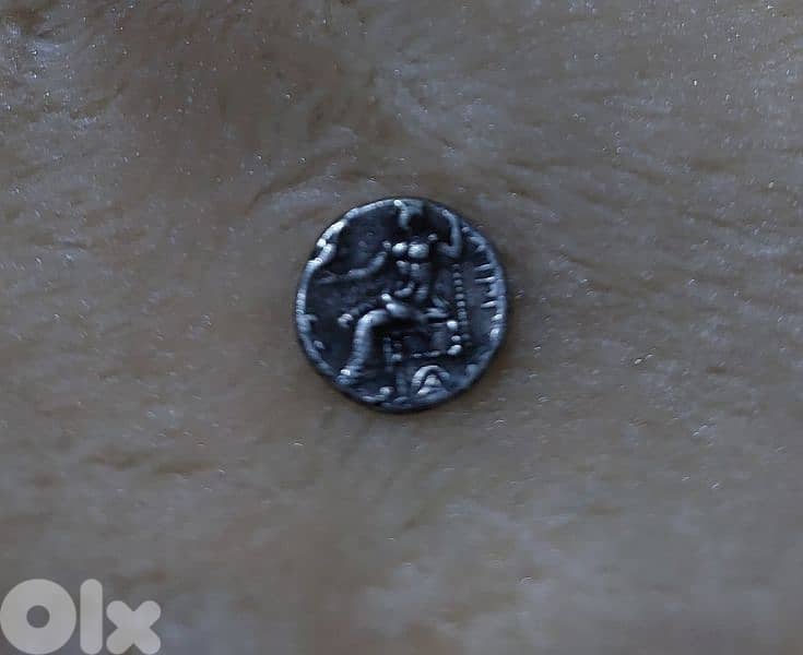 Alexander The Great King of Macadonia silver plated Drachm year 323 BC 1