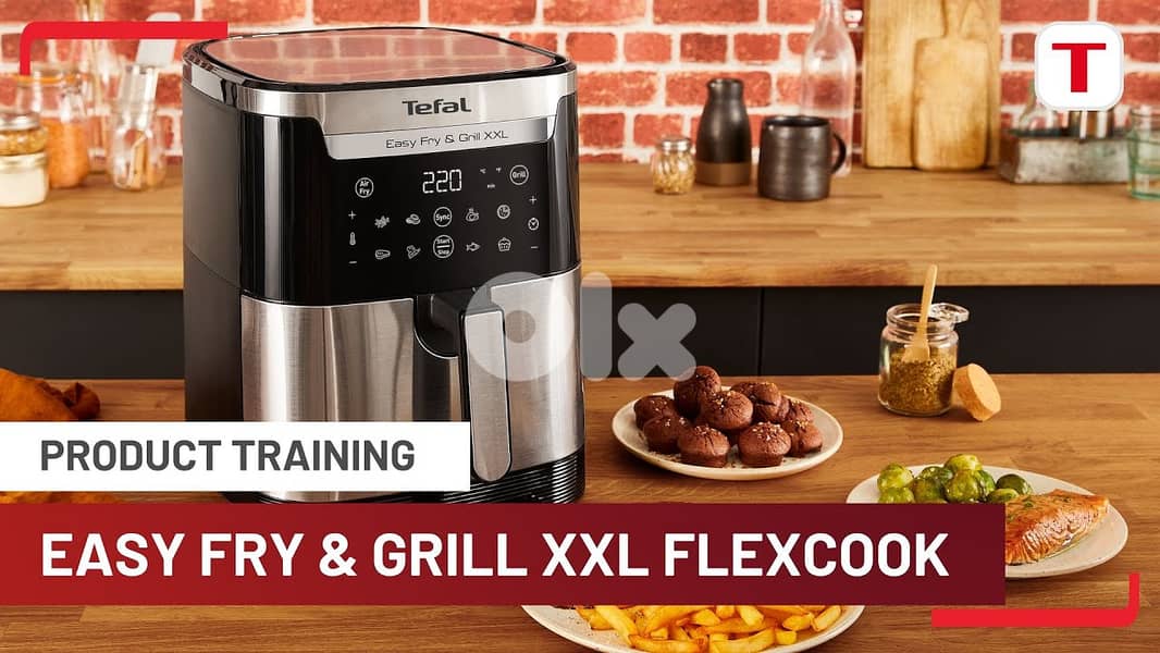 tefal easy fry XXL air fryer 2 in 1 3