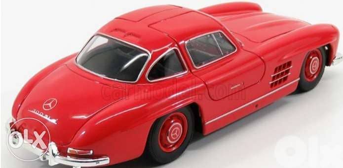 Mercedes Benz 300SL diecast car model 1:24. 2
