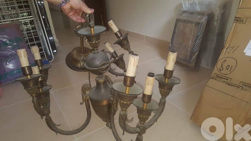 traya تريا antiquité vintage lustre lighting 2