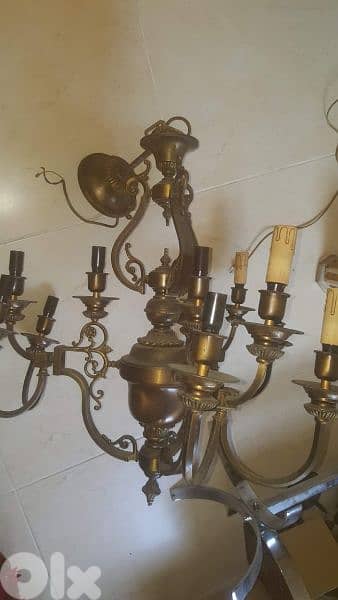 traya تريا antiquité vintage lustre lighting 6