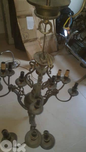 traya تريا antiquité vintage lustre lighting 9