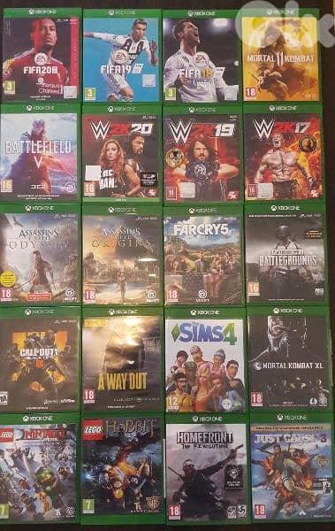 CD used of Xbox One formula w fifa 21 w Lego star wars w destiny 3