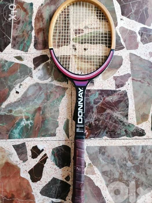 Donnay Ladywood tennis Racket Original from 1980s 0