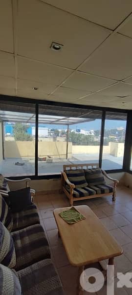 40m one bedroom rooftop plus 100m terrace mar mkhayel beirut