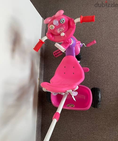 Minnie Mouse Push n Ride Tricycle 5