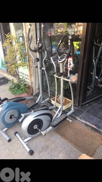 small elliptical like new we have also all sports equipment 0