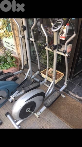 small elliptical like new we have also all sports equipment 1