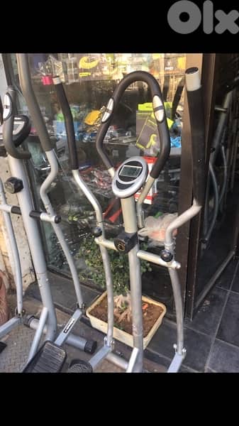 small elliptical like new we have also all sports equipment 3