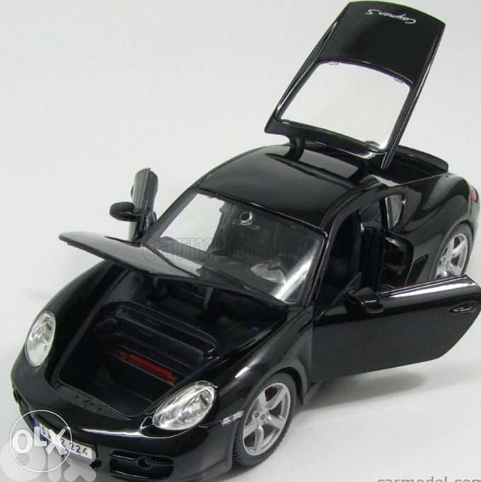 Porsche Cayman S diecast car model 1:18. 5
