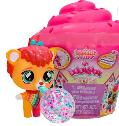 Bubiloons Confetti Surprise with 8+ Accessories