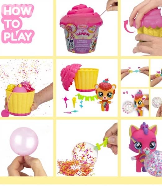 Bubiloons Confetti Surprise with 8+ Accessories 1