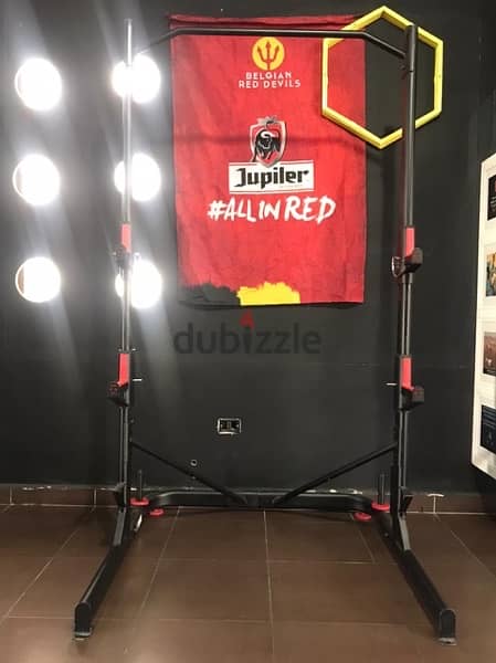 squat rack Domyos like new we have also all sports equipment 0