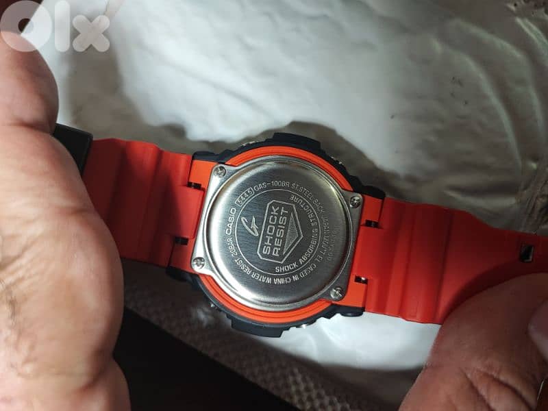 casio g shock tough solar GAS-100BR 4