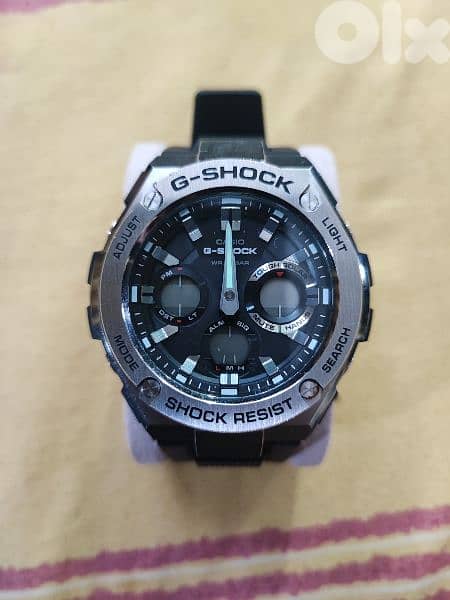 casio G shock stainless steel  tough solar GST-S110 1