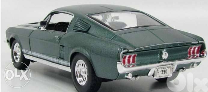 '67 Mustang GTA Fastback diecast car model 1:18. 2
