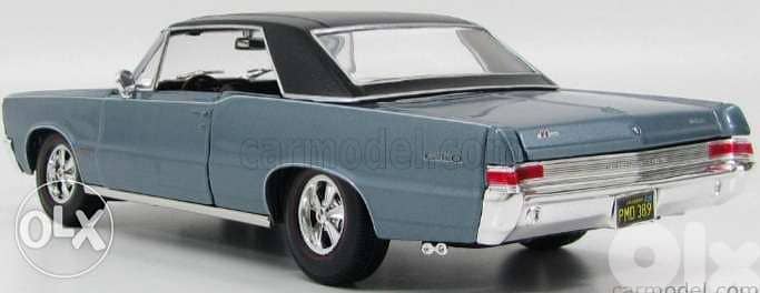 '65 Pontiac GTO diecast car model 1:18. 2