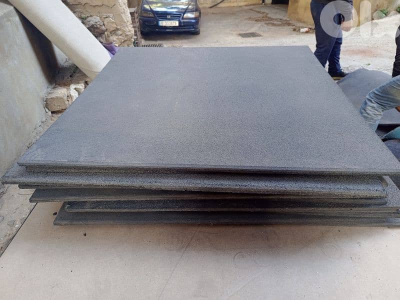 Used Rubber floor mats 03027072 GEO SPORT لدينا جميع المعدات الرياضية 0