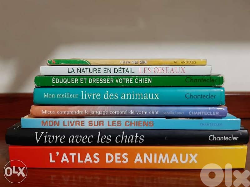 French Animal books for kids and animal lovers/owners starting 5$ 3