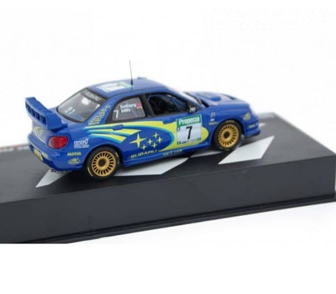 Subaru Impreza WRC (Rally New Zealand '03) diecast car model 1;43. 2