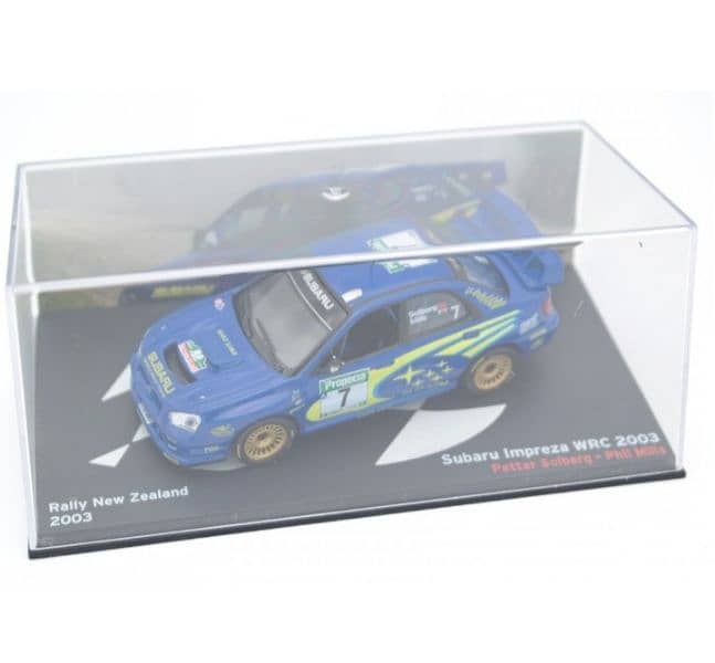 Subaru Impreza WRC (Rally New Zealand '03) diecast car model 1;43. 3