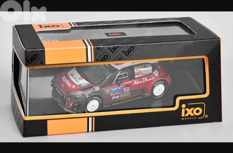 Citroën C3 WRC (Rally Finland '18) diecast car model 1;43. 2