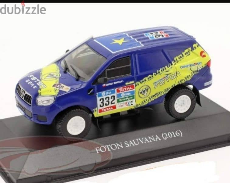 Foton Sauvana (Rally Dakar 2016) diecast car model 1;43. 0
