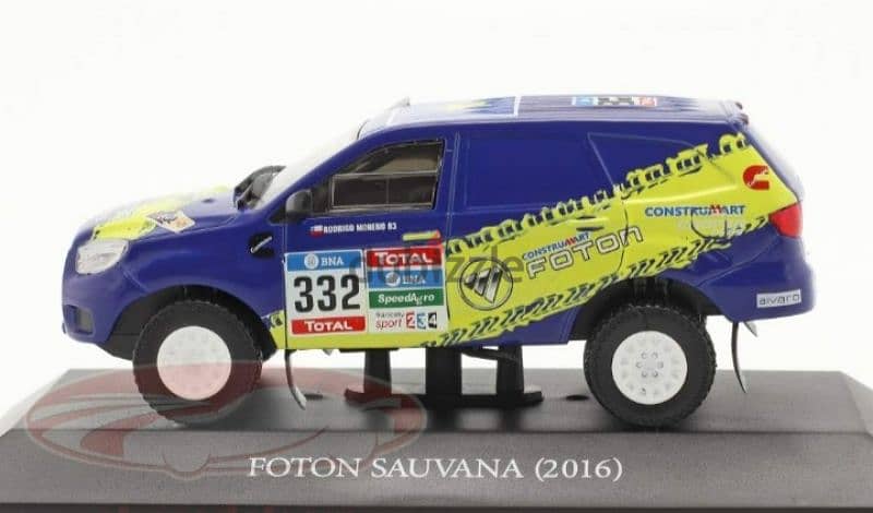 Foton Sauvana (Rally Dakar 2016) diecast car model 1;43. 2