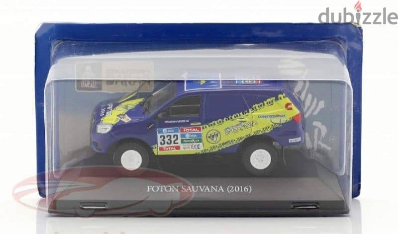 Foton Sauvana (Rally Dakar 2016) diecast car model 1;43. 5